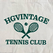 Load image into Gallery viewer, E- HG Vintage Tennis Club Tote Bag
