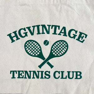 E- HG Vintage Tennis Club Tote Bag