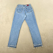 F- HOM Polka Dot LOVE Tommy Hilfiger Reworked Custom Jeans