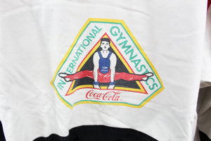 Z- Vintage Coca-Cola Gymnastic/Ski Patches Crewneck