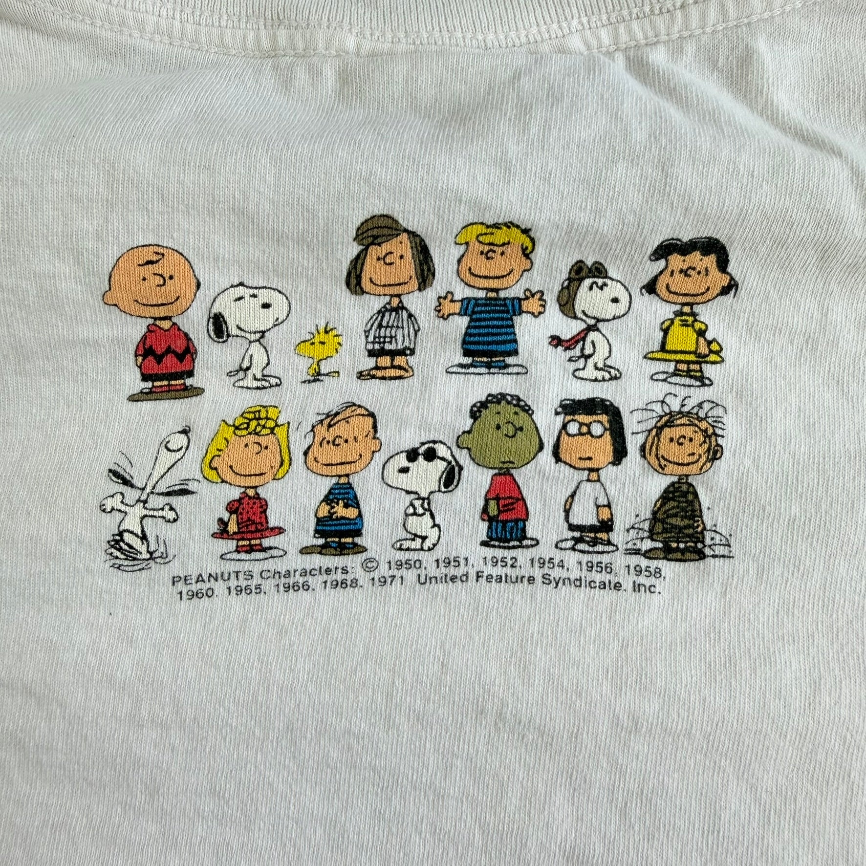 Vintage 90s Peanuts Lucy I Love Mankind Graphic Made In USA Single Stitch Tee - XL