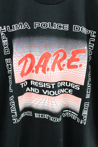 Vintage 1996 DARE Lima Police Department Tee