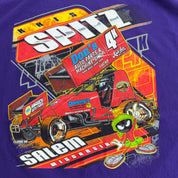 J- Vintage Kris Spitz Racing Marvin The Martian Graphic Car Tee - 5XL