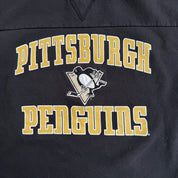 Vintage Pittsburgh Penguins NHL Majestic Logo & Text Crewneck - XL