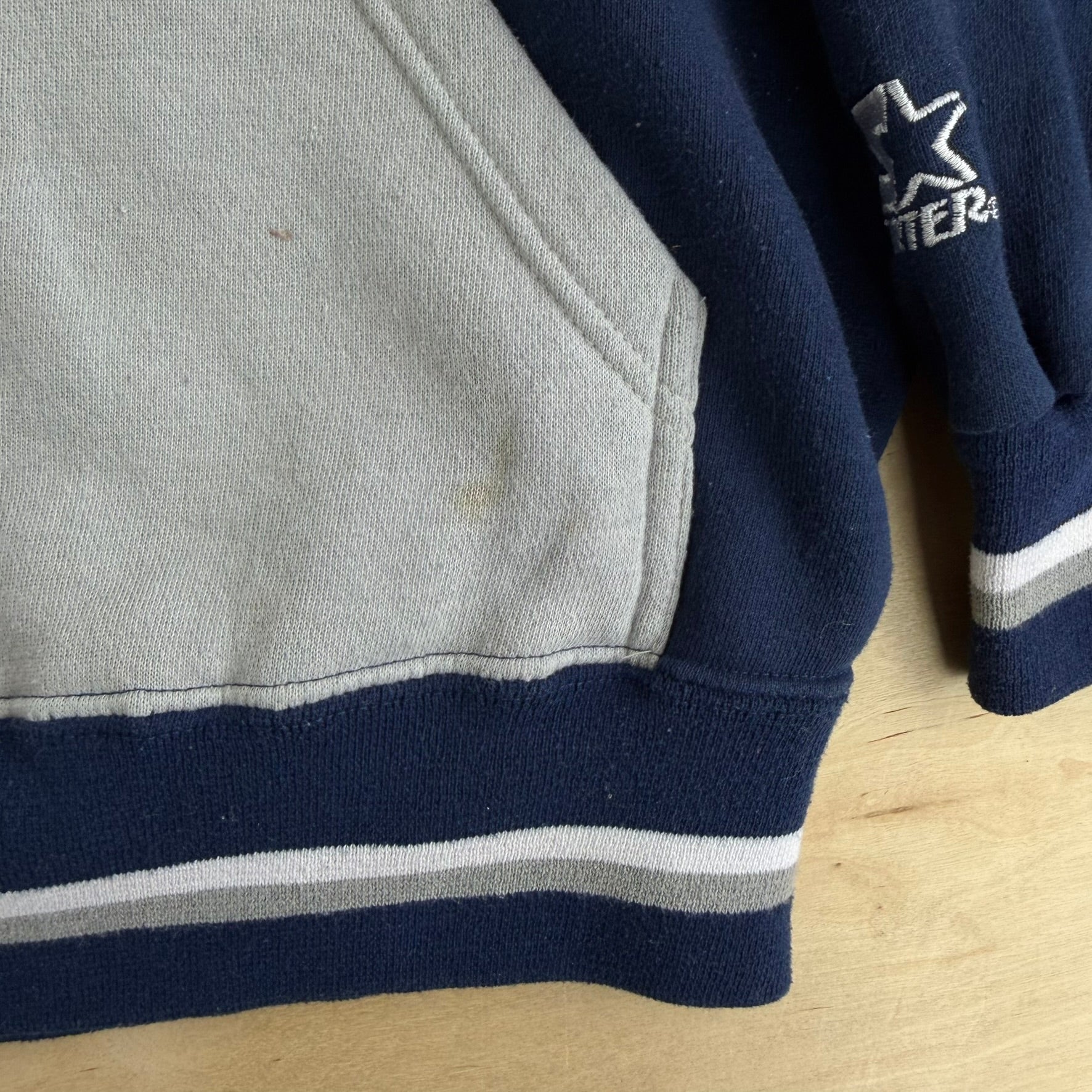 Vintage Dallas Cowboys NFL Starter Embroidered Logo Hoodie - M