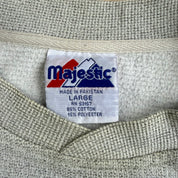 Vintage New England Patriots NFL Majestic Embroidered Logo Crewneck - L