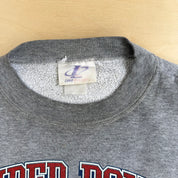 Vintage '02 Logo Athletic NFL Super Bowl 36 Patriots Vs Rams Graphic Crewneck - L
