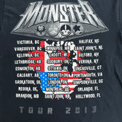 J- '13 Kiss Monster US & Canada Tour Graphic Tee - L