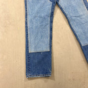 F- HOM Double Knees Levi's 501 Reworked Custom Jeans