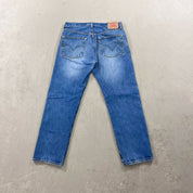 F- HOM Double Knees Levi's 501 Reworked Custom Jeans