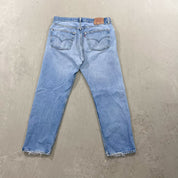 F- HOM Double Knees Levi's 501 Reworked Custom Jeans
