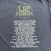 J- Vintage '10 U2 360 Tour Picture Graphic Made In USA Tee - M