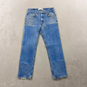 F- HOM Double Knees Levi's 501 Reworked Custom Jeans