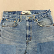 F- HOM Double Knees Levi's 501 Reworked Custom Jeans
