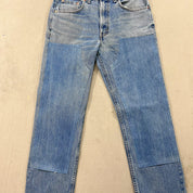 F- HOM Double Knees Levi's 501 Reworked Custom Jeans