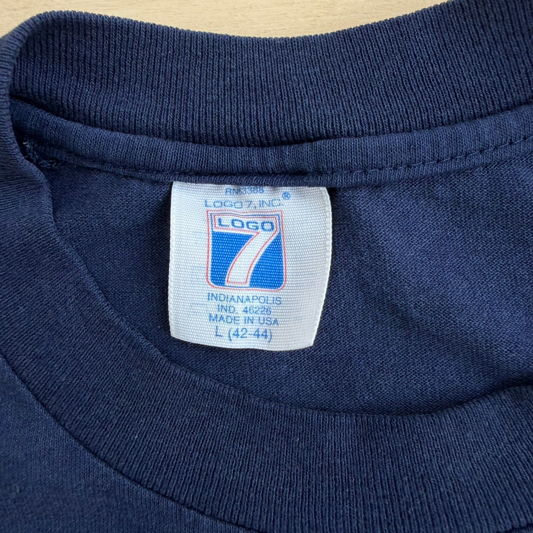 J- Vintage '90 New York Giants NFL NFC Champs Made In USA Single Stitch Tee - L