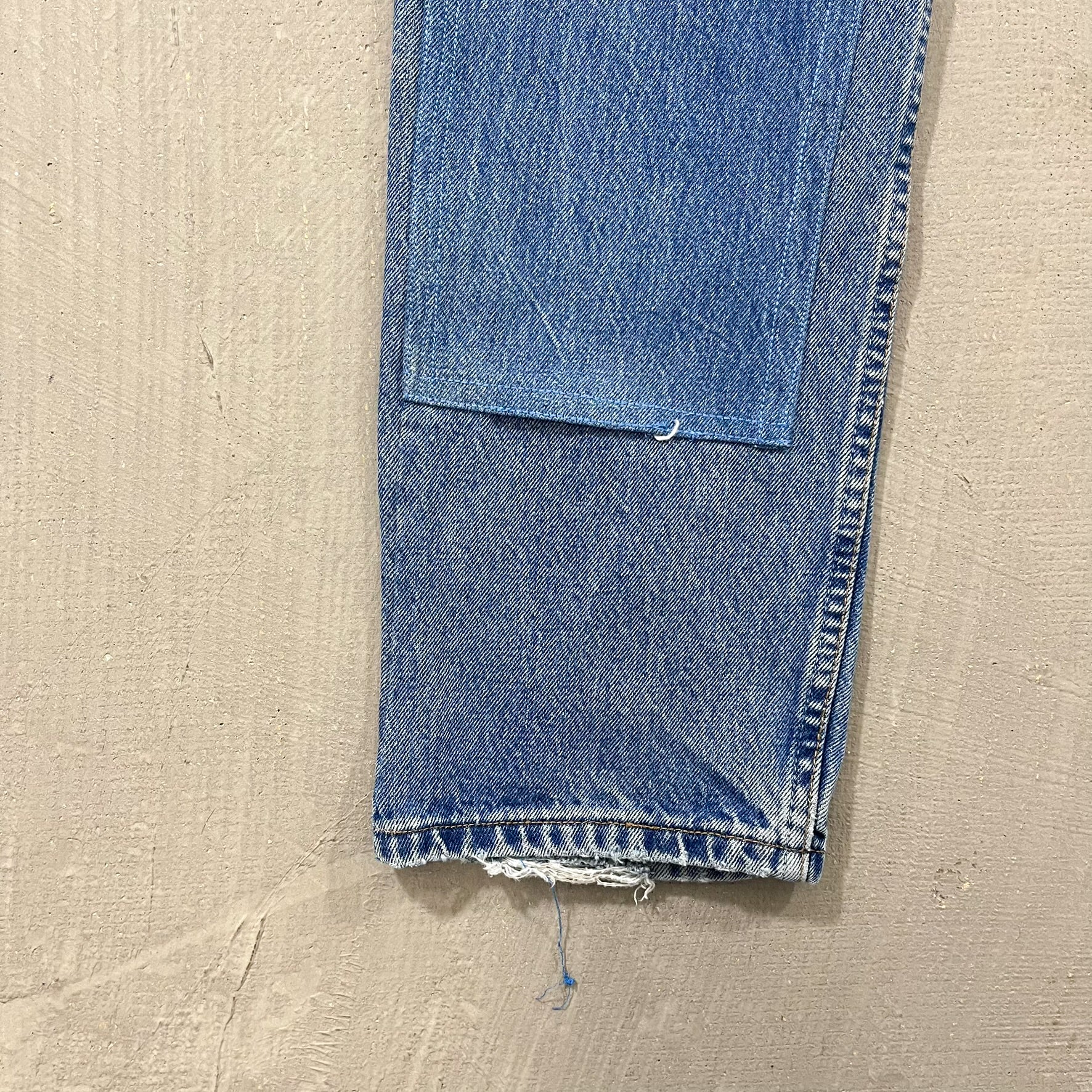 F- HOM Double Knees Levi's 501 Reworked Custom Jeans