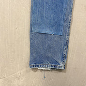 F- HOM Double Knees Levi's 501 Reworked Custom Jeans