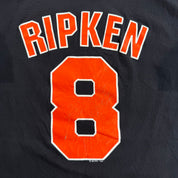 J- Vintage '94 Baltimore Orioles Cal Ripken MLB Graphic Made In USA Single Stitch Tee - L