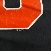 J- Vintage '94 Baltimore Orioles Cal Ripken MLB Graphic Made In USA Single Stitch Tee - L
