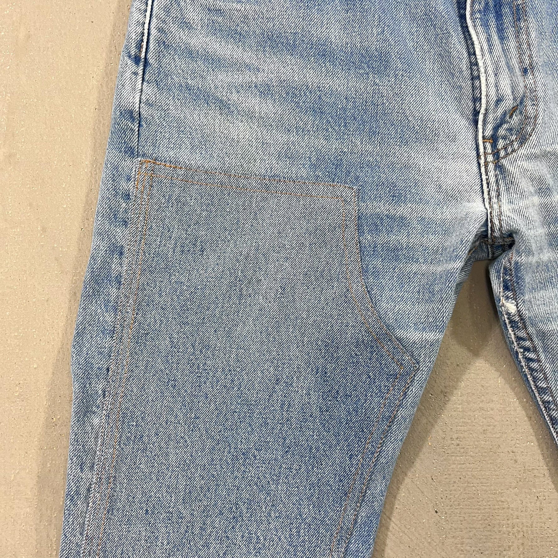 F- HOM Double Knees Levi's 510 Reworked Custom Jeans