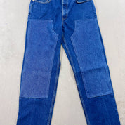 F- HOM Double Knees Levi's 550 Reworked Custom Jeans