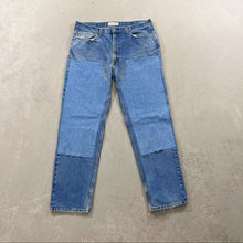 Load image into Gallery viewer, F- HOM Double Knees Levi&#39;s 550 Reworked Custom Jeans
