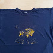 J- Vintage 80s Champion Buffalo New York Graphic Made In USA Single Stitch Tee - XL