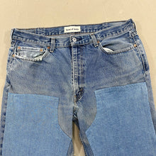Load image into Gallery viewer, F- HOM Double Knees Levi&#39;s 550 Reworked Custom Jeans
