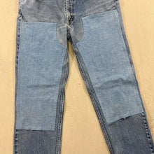Load image into Gallery viewer, F- HOM Double Knees Levi&#39;s 550 Reworked Custom Jeans
