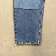 F- HOM Double Knees Levi's 550 Reworked Custom Jeans