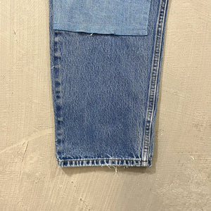 F- HOM Double Knees Levi's 550 Reworked Custom Jeans