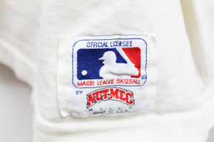 Z- Vintage 1989 Oakland Ace Canseco MLB Nutmeg Single Stitch Tee