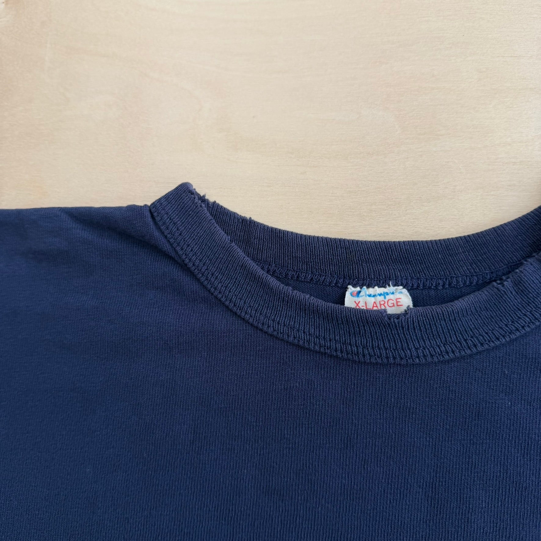 J- Vintage 80s Champion Buffalo New York Graphic Made In USA Single Stitch Tee - XL