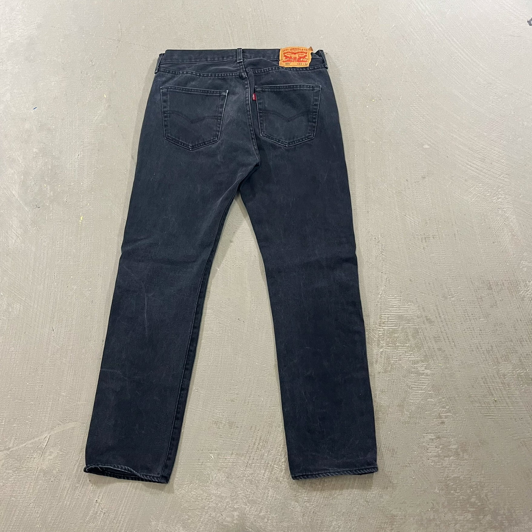 F- HOM Double Knees Levi's 501 Reworked Custom Jeans