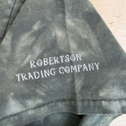 J- Vintage '96 The Mountain Robertson Trading Company Graphic Green Acid Wash Tee - 2XL