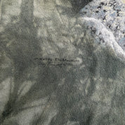 J- Vintage '96 The Mountain Robertson Trading Company Graphic Green Acid Wash Tee - 2XL