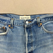 F- HOM Double Knees Levi's 501 XX Reworked Custom Jeans