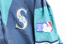 Load image into Gallery viewer, Z- Vintage Seattle Mariners MLB Pro Player Windbreaker Jacket
