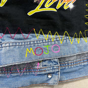 F- HOM Tupac Tommy Hilfiger Reworked Custom Denim Jackets