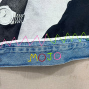 F- HOM Tupac Wrangler Reworked Custom Denim Jackets