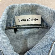 F- HOM Nirvana Picture & Text Reworked Custom Denim Jackets