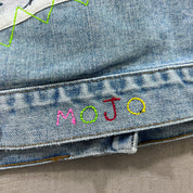 F- HOM Nirvana Picture & Text Reworked Custom Denim Jackets