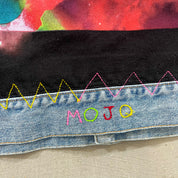 F- HOM Nirvana/Pink Floyd Corduroy Collar Reworked Custom Denim Jackets
