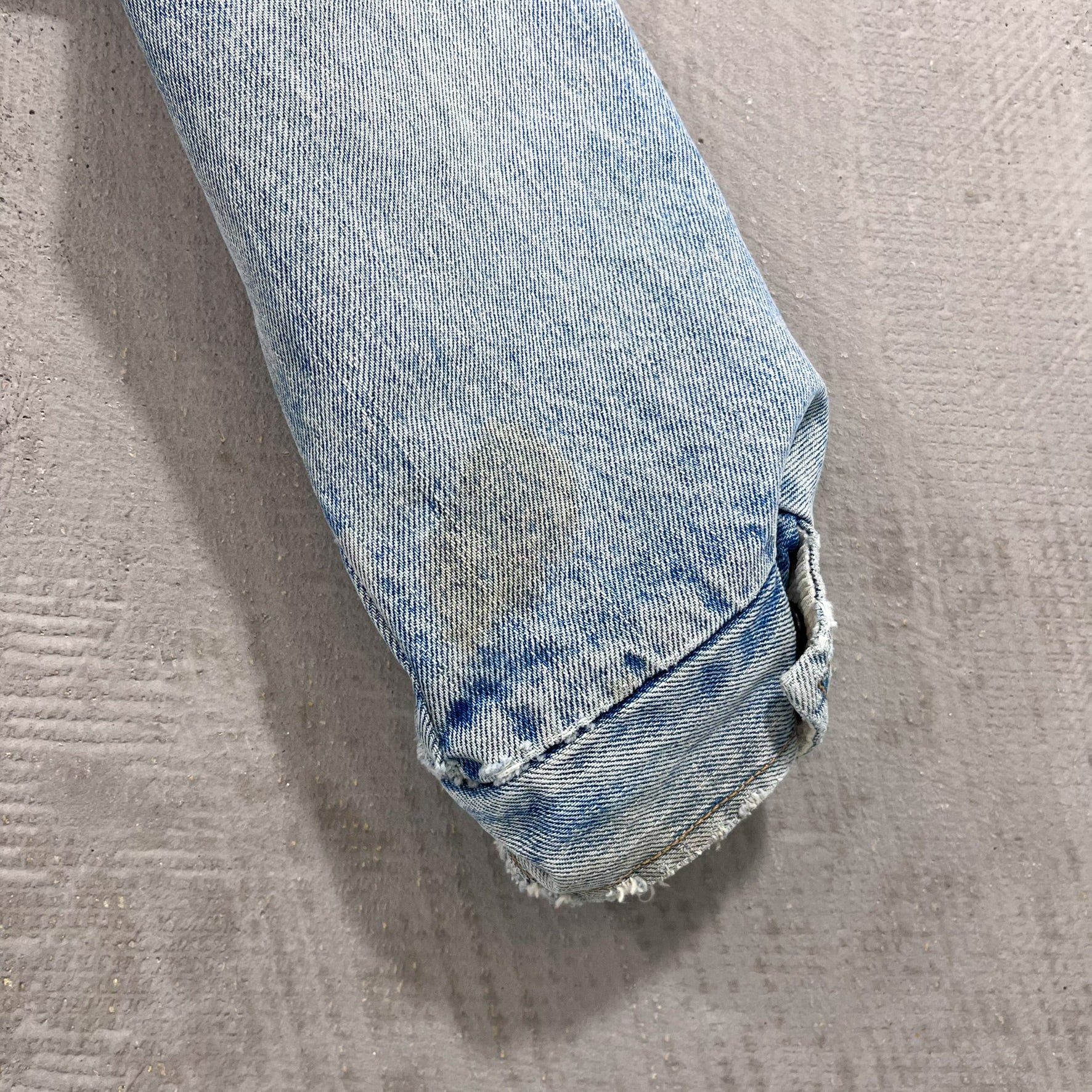 F- HOM Nirvana/Pink Floyd Corduroy Collar Reworked Custom Denim Jackets