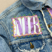 F- HOM Nirvana Lee Distressed Reworked Custom Denim Jackets