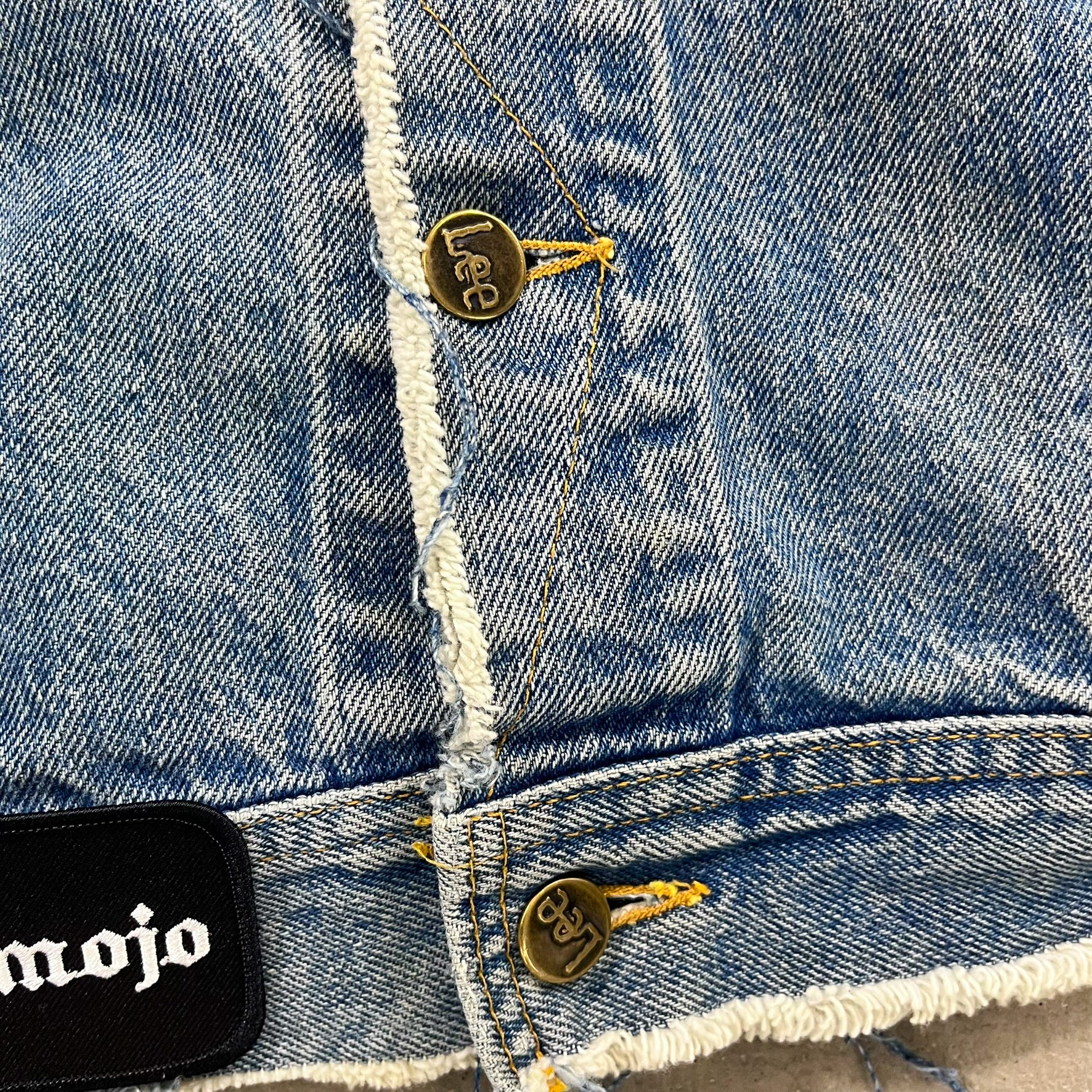F- HOM Nirvana Lee Distressed Reworked Custom Denim Jackets