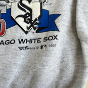 J- Vintage '93 MLB American League Championship Toronto Blue Jays vs Chicago White Sox Crewneck - XL