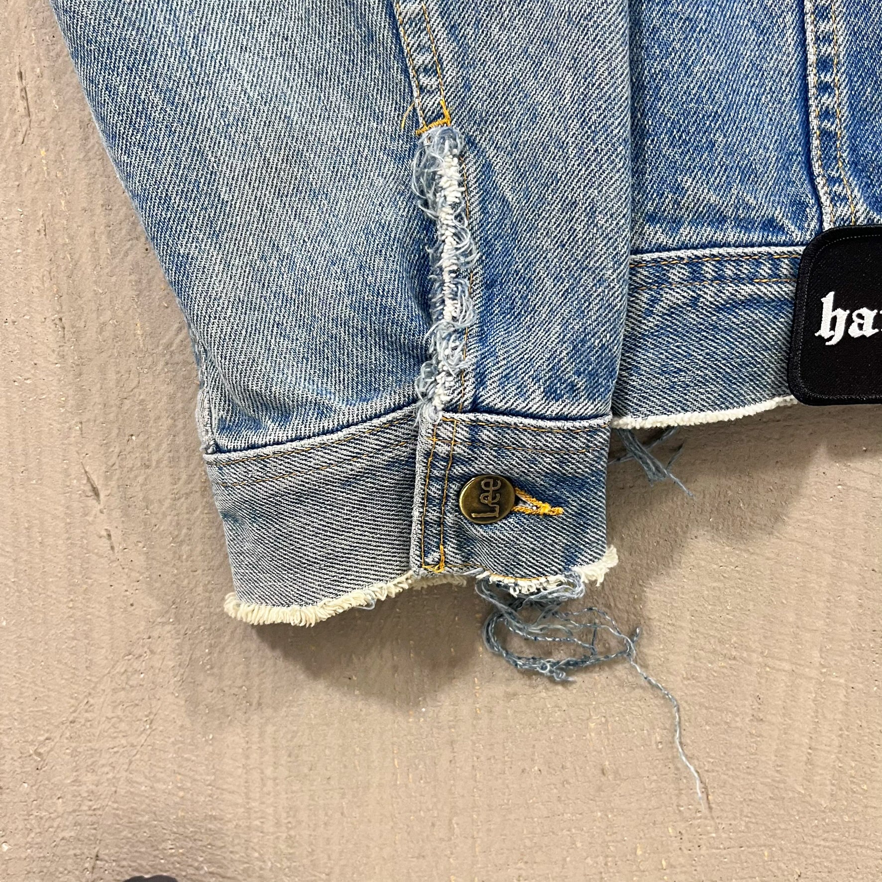 F- HOM Nirvana Lee Distressed Reworked Custom Denim Jackets