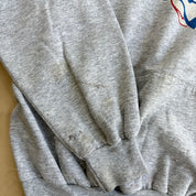 J- Vintage '92 Toronto Blue Jays Logo & Text Made In Canada Hoodie - XL